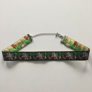 Asian Floral Choker